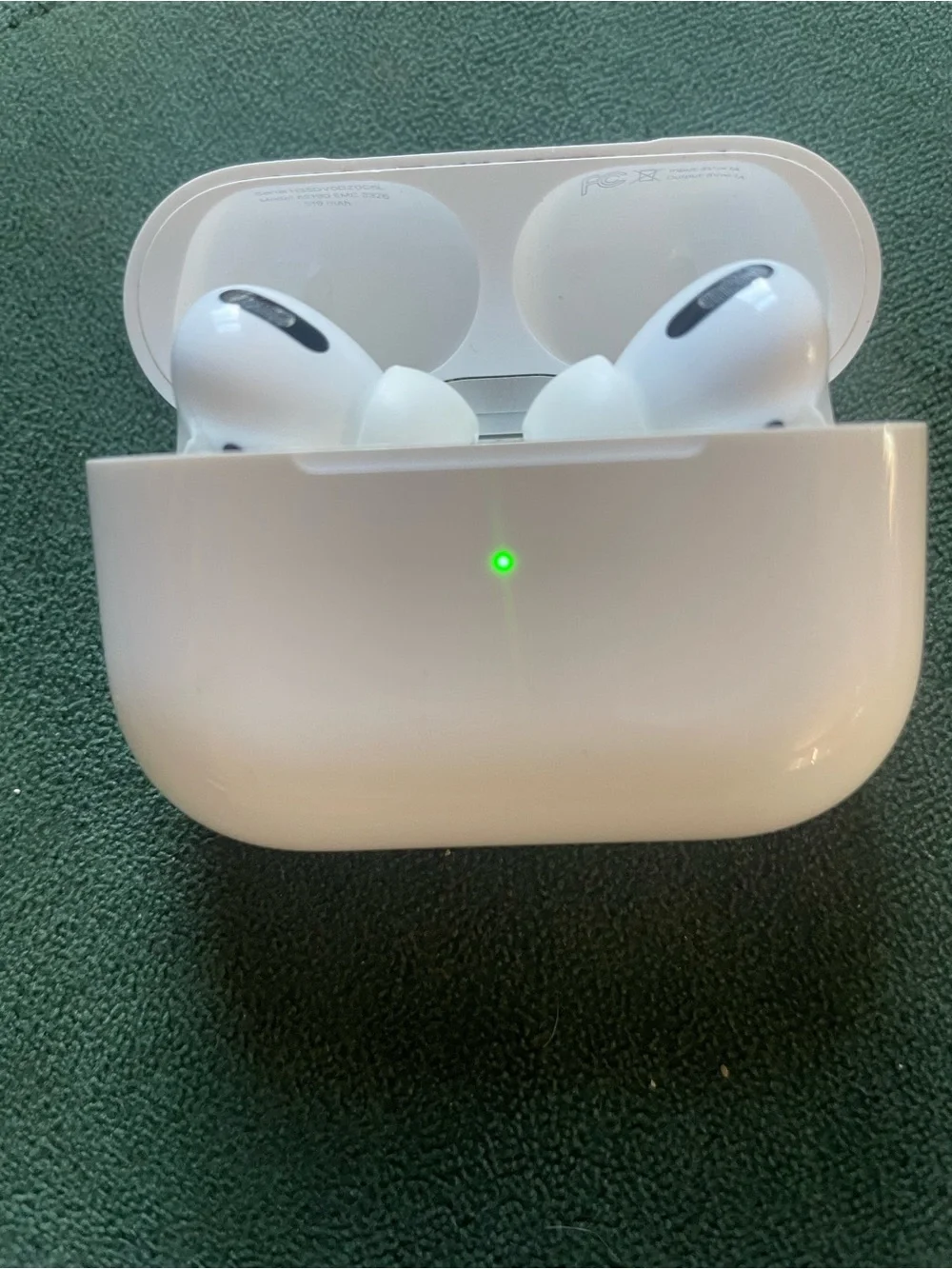 Apple AirPods Pro with Charging Case, Original Box and Leather Cover